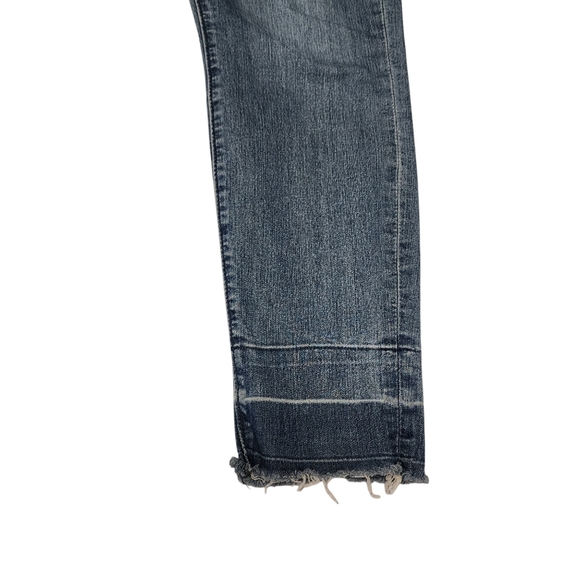 Loft Raw Hem Petite Skinny Crop Jeans 10 - Picture 3 of 10
